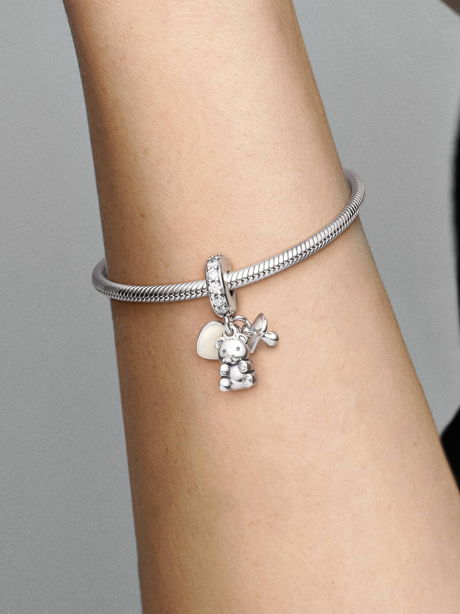 Charm Pendente Orsetto e Ciuccio