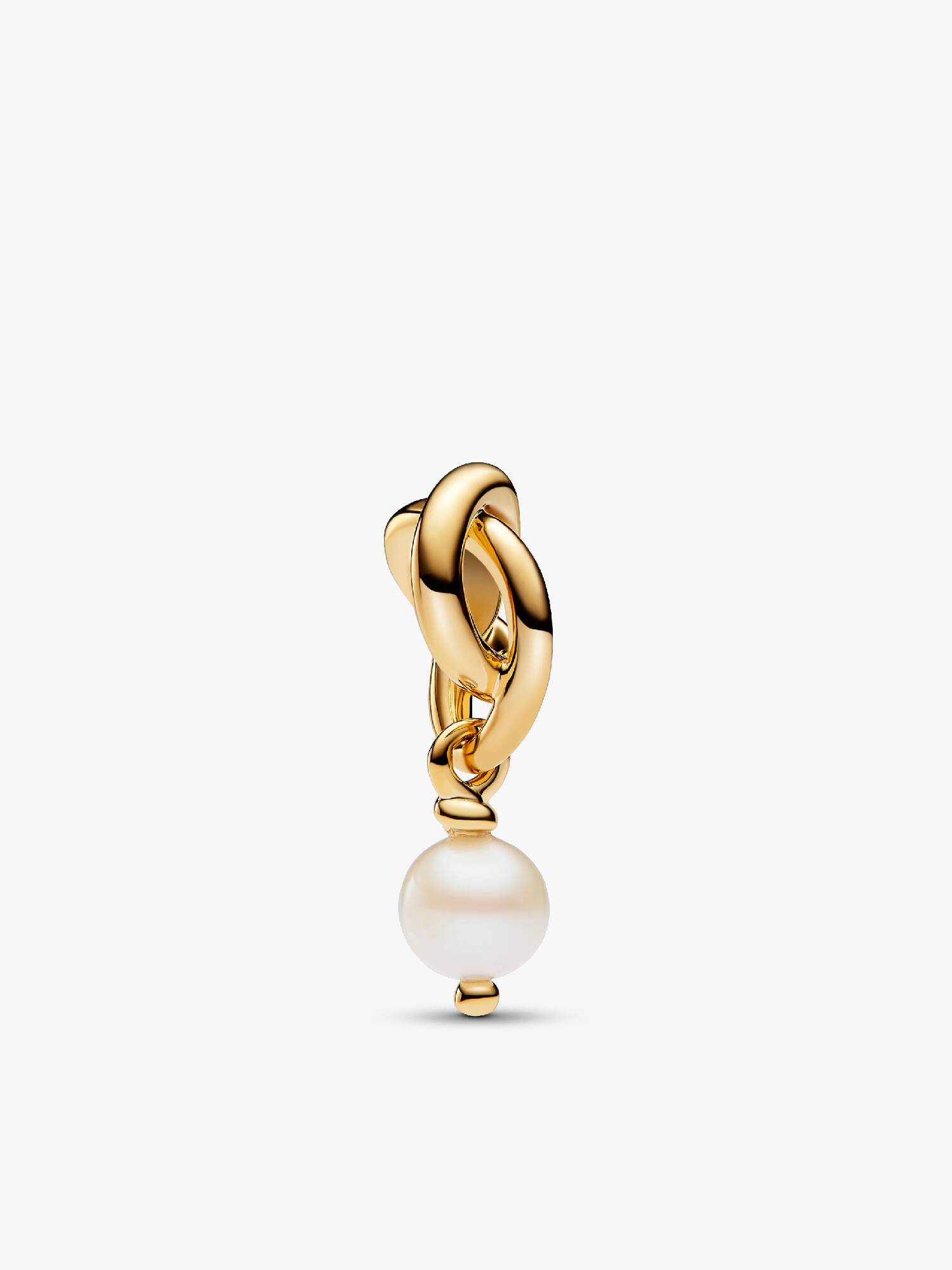 Pendente Cerchio Eterno Bianco Perla d’Acqua Dolce Coltivata Giugno
