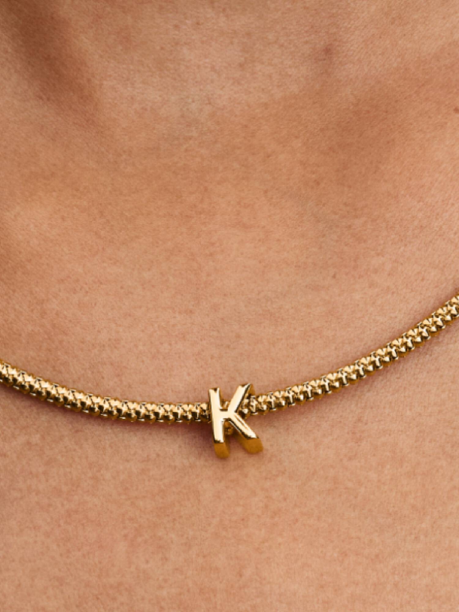 Charm Lettera K piccola