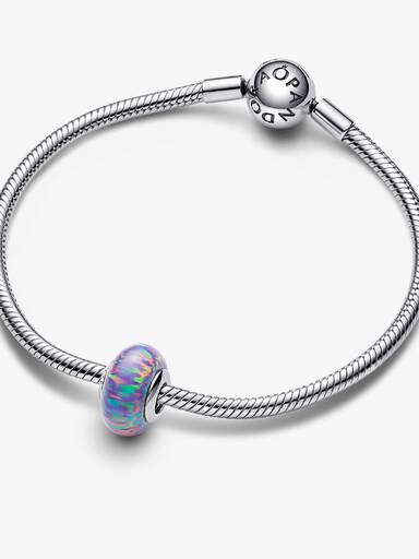 Charm Opale Glitter Viola