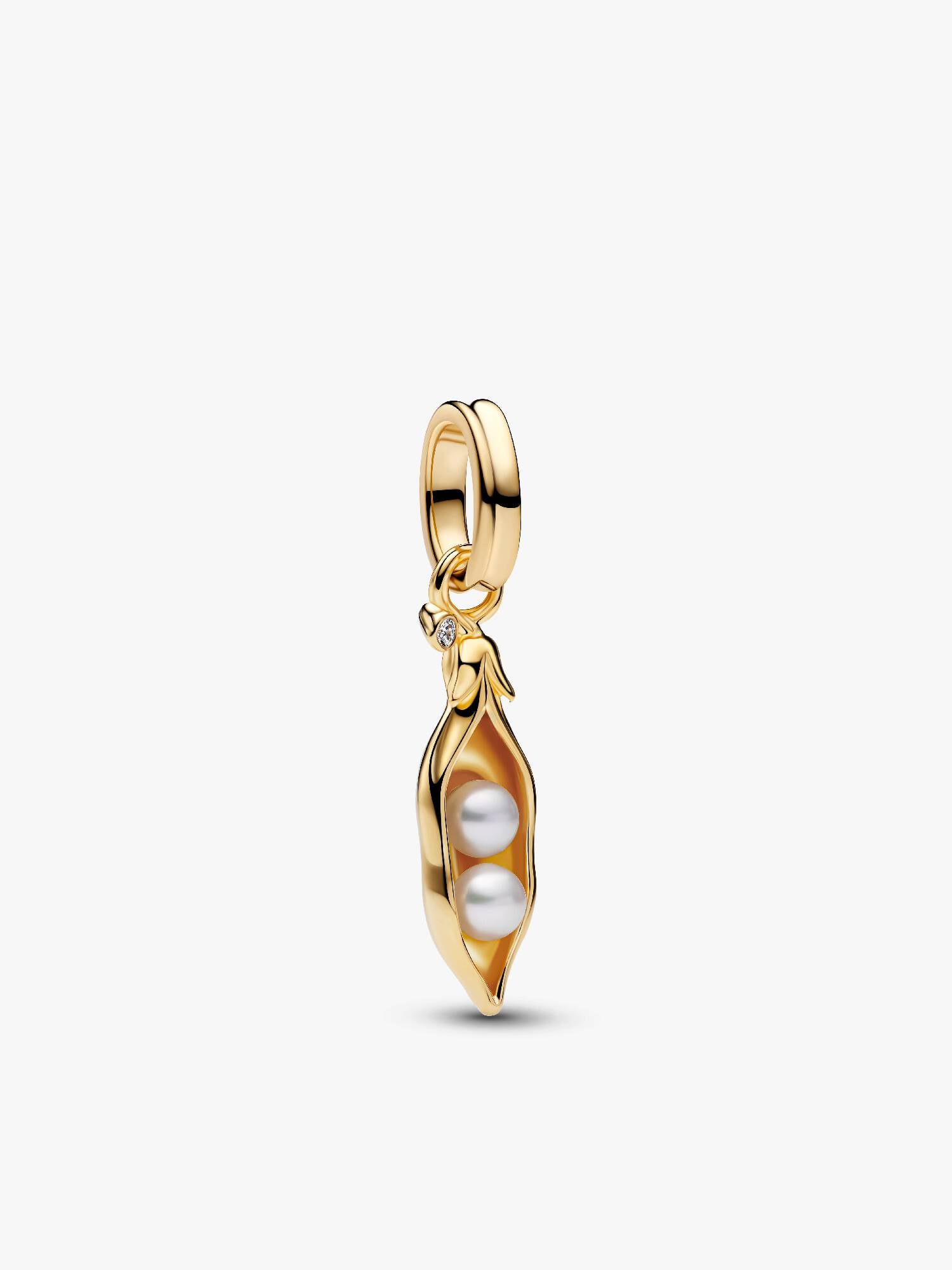 Charm Pendente Baccello con Perle Barocca d’Acqua Dolce Coltivata
