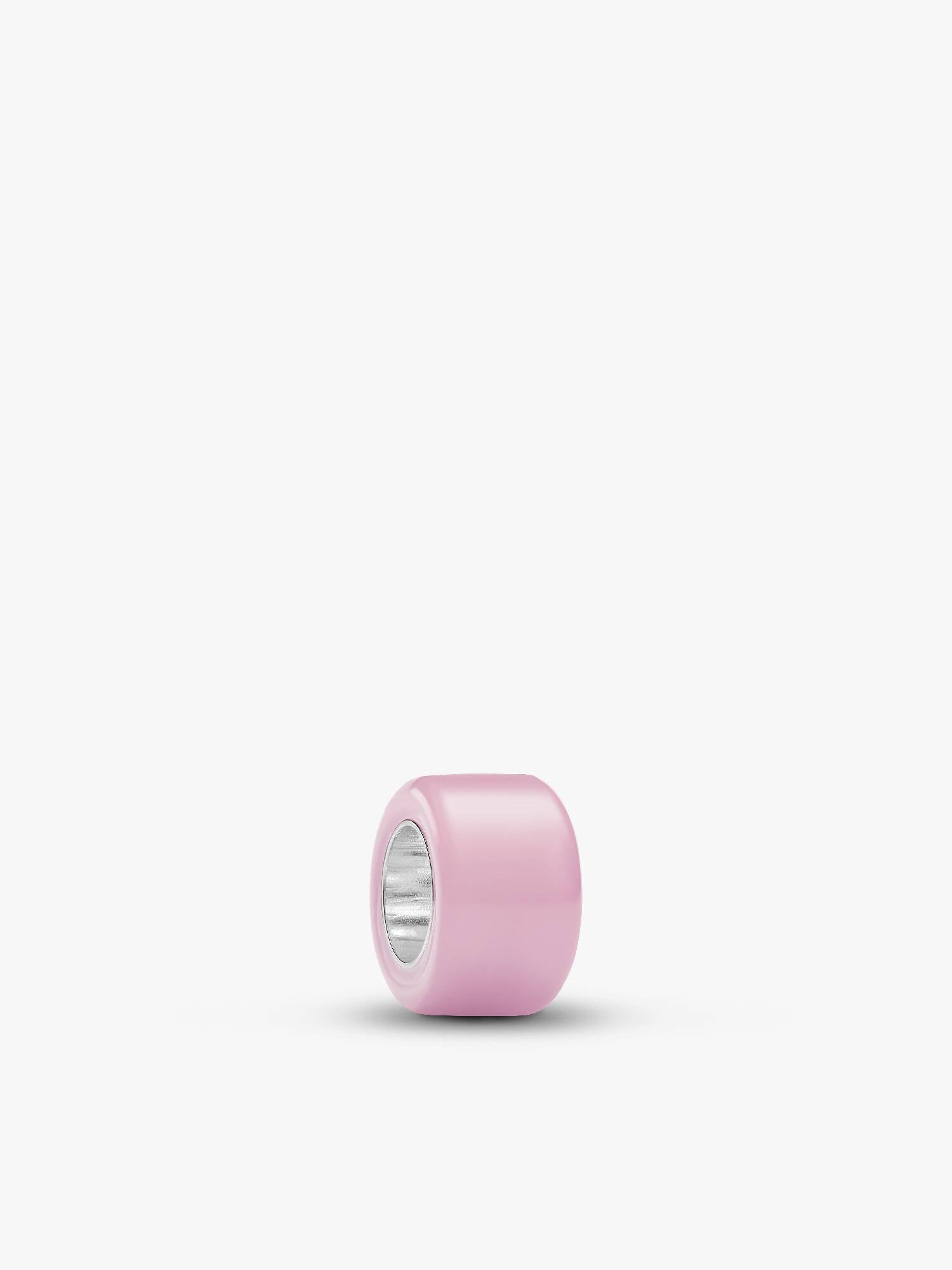 Mini Charm Vetro di Murano Rosa
