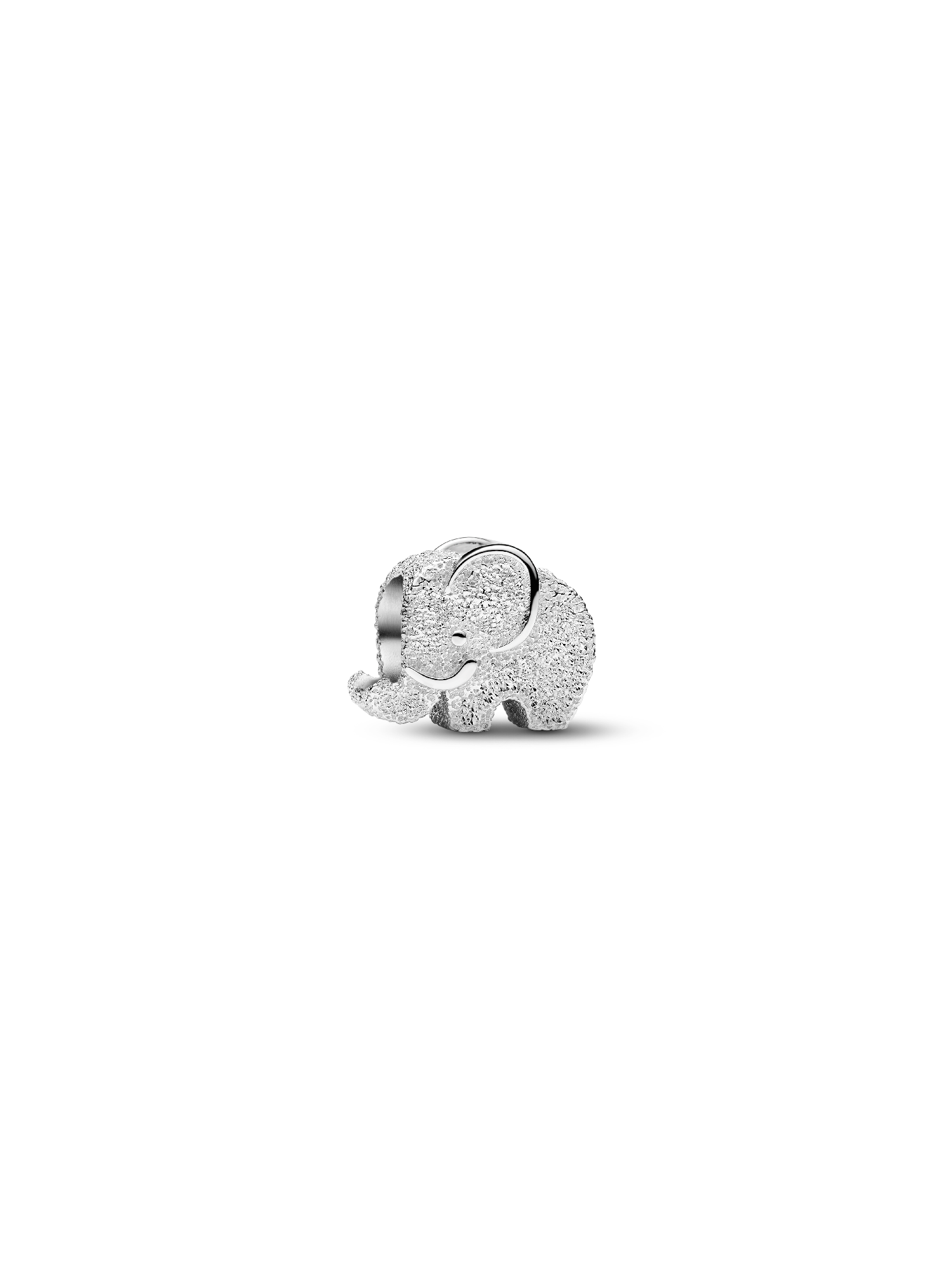 Mini Charm Elefante effetto diamantato