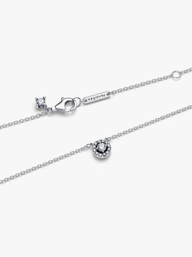 Collana Punto Luce e Pavè