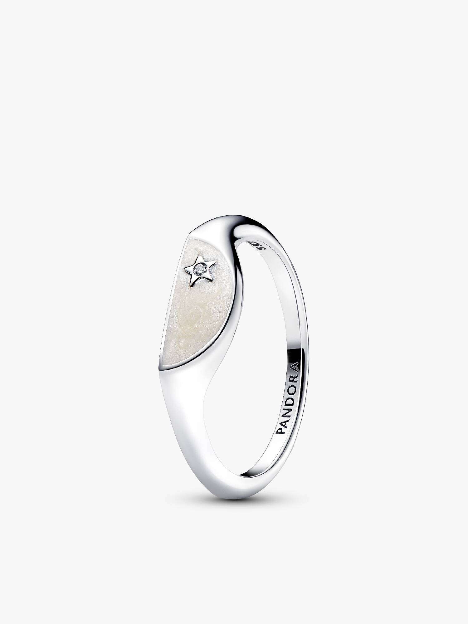 Anello Mezzo Sigillo con Smalto Pandora ME