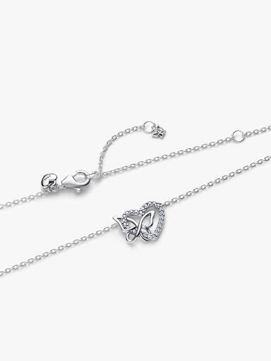 Collana Cuore e Farfalla