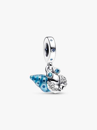 Charm Pendente Paguro che si illumina al buio