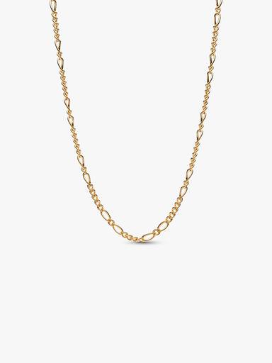 Collana Era in oro 14k Catenina Figaro