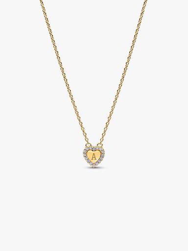Collana Cuore e Pavè da incidere