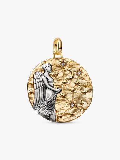 Charm Medallion XL Vergine "Animus Invictus"