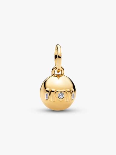 Charm Pendente Sfera Apribile Ti Voglio Bene Mamma