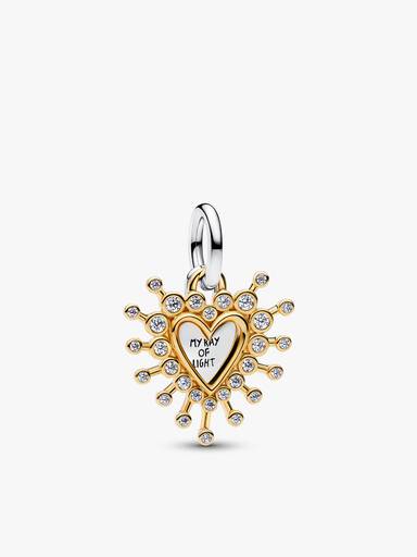 Set Bracciale Cuore Radiante