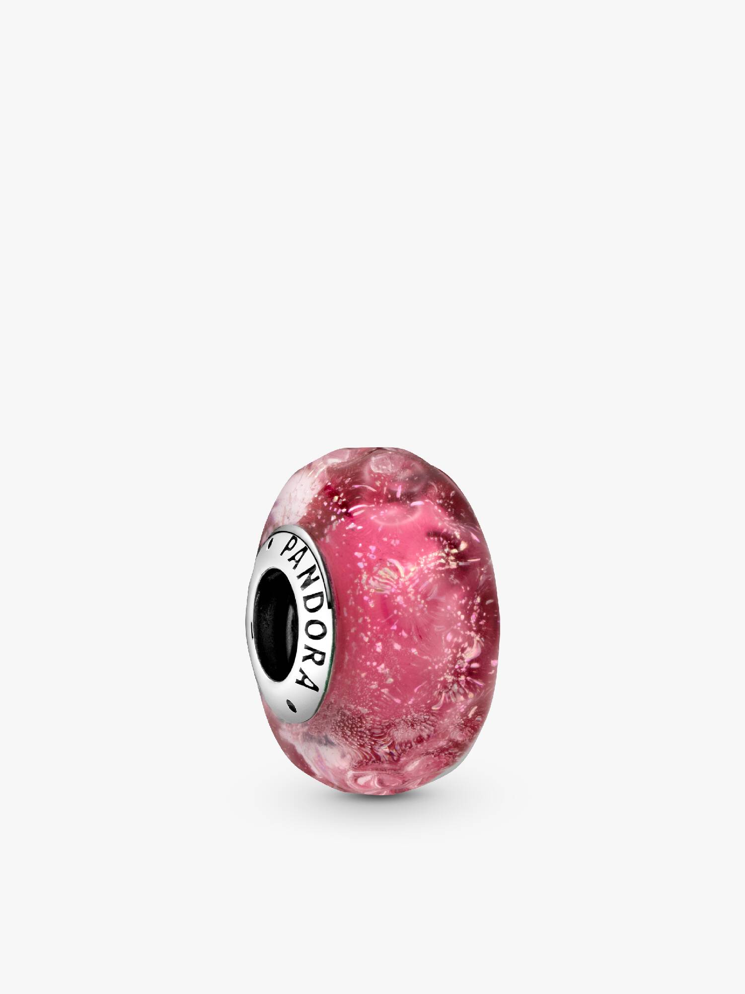 Charm Vetro di Murano Fantasia Rosa