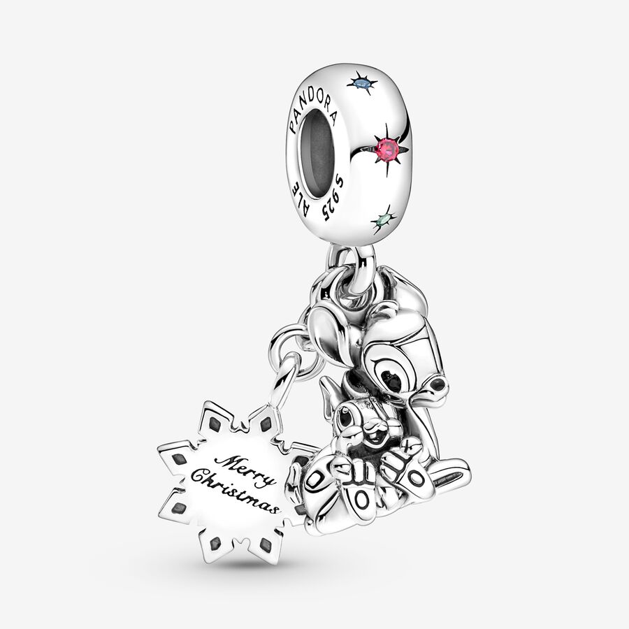 Disney, Charm Pendente Bambi e Tippete image number 0