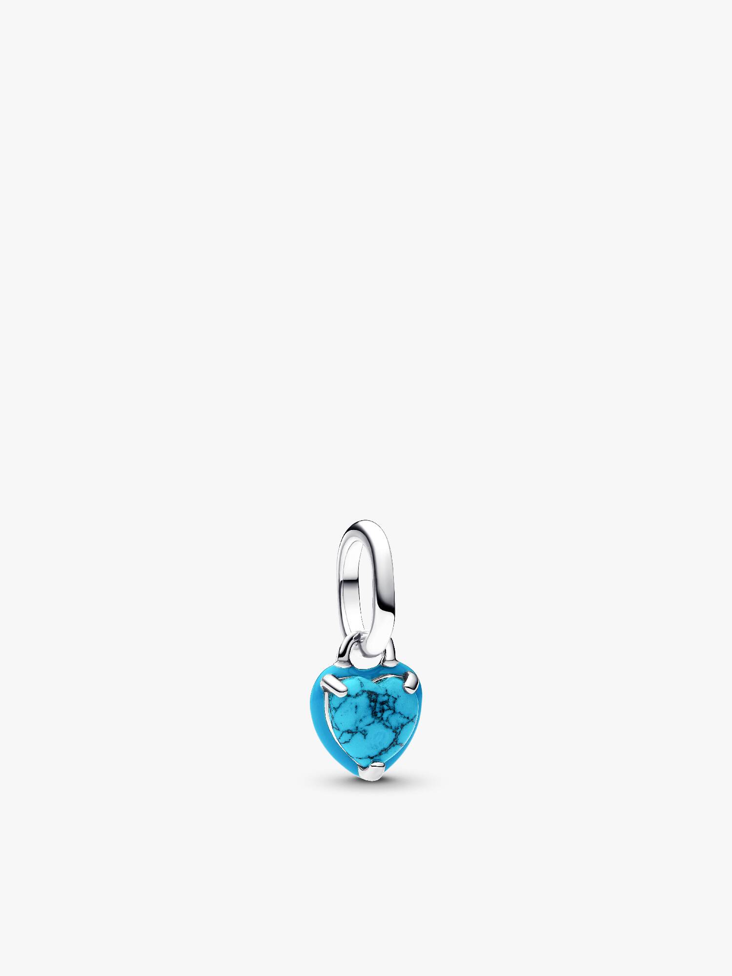 Charm Mini Pendente Turqoise Chakra Heart Pandora ME