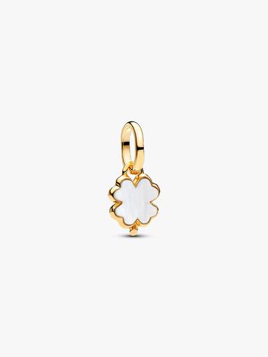 Charm Mini Pendente Quadrifoglio Bianco Pandora ME