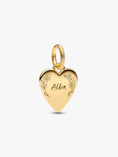 Charm Pendente Cuore da incidere