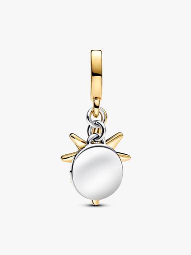 Charm Pendente Stella Polare da incidere con diamante creato in laboratorio