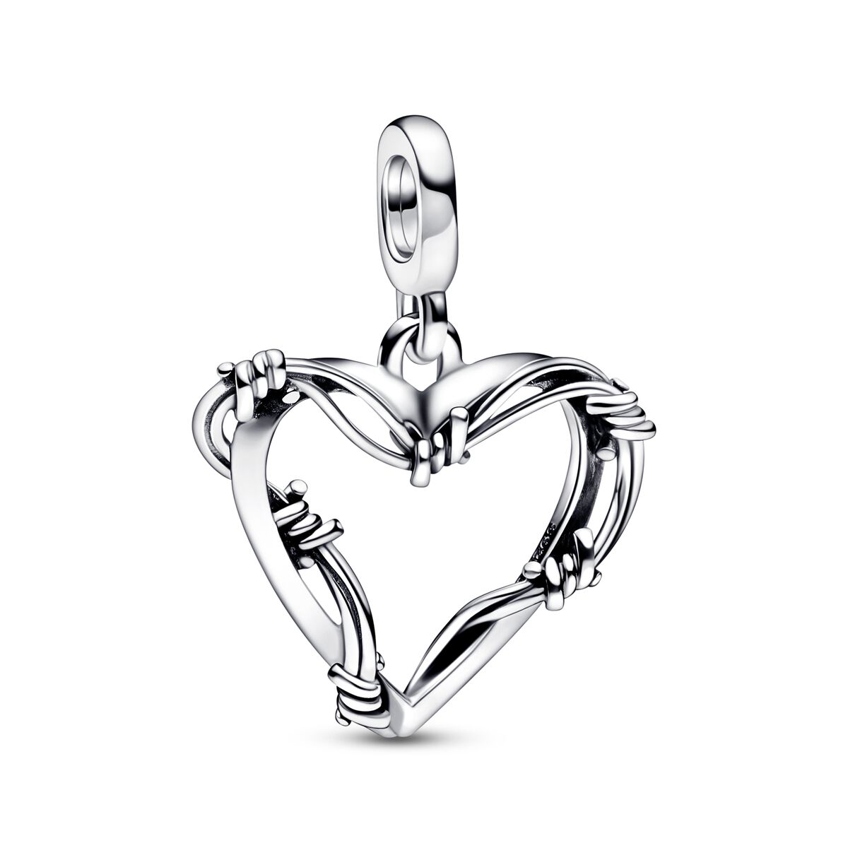 Medallion Wire Heart Pandora Me - Argento Sterling 925 / Nessun Colore