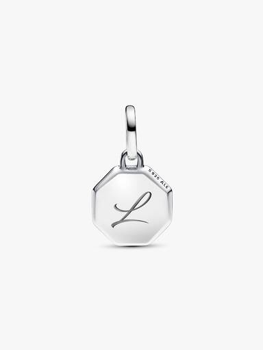 Charm Medallion Mini Turchese da incidere Pandora ME
