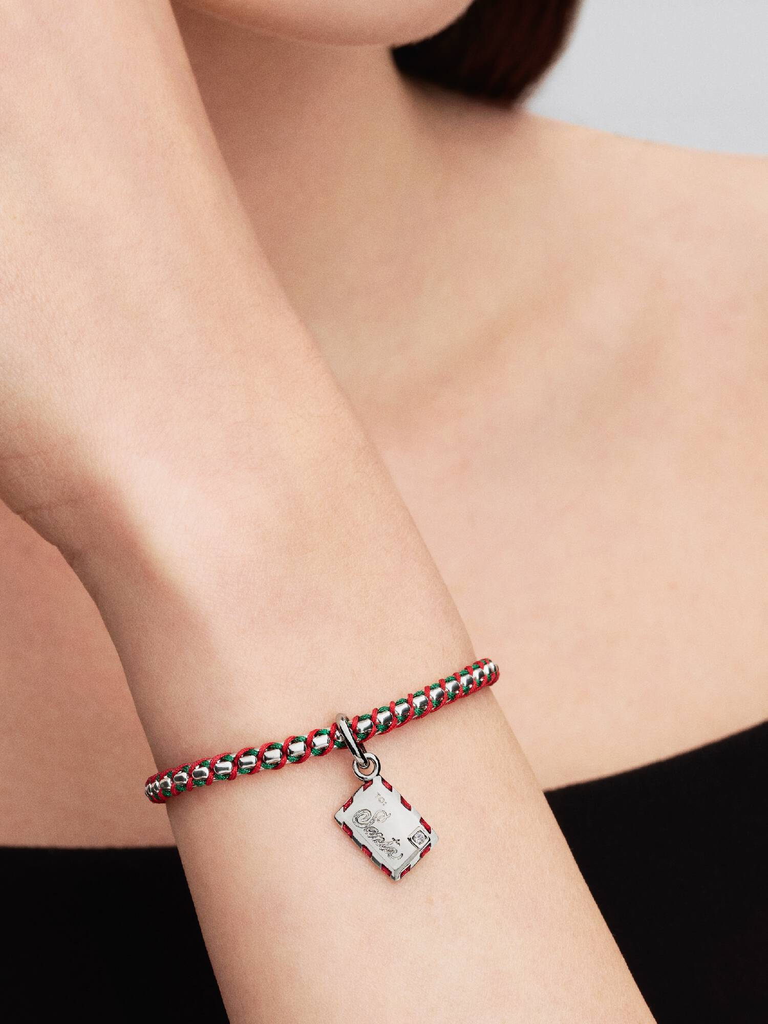 Charm Pendente Letterina a Babbo Natale  