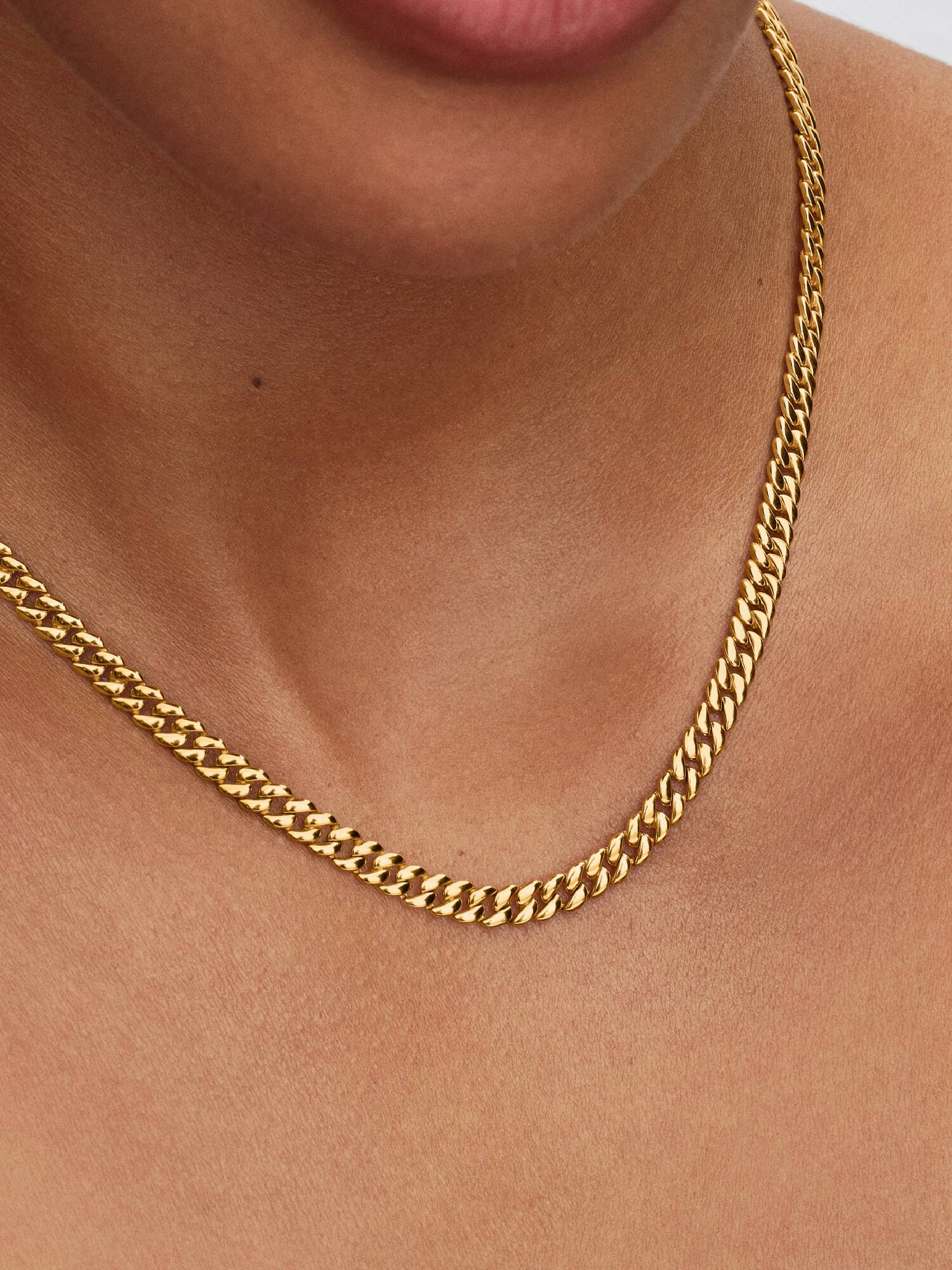 Collana Catena Maglia Cubana