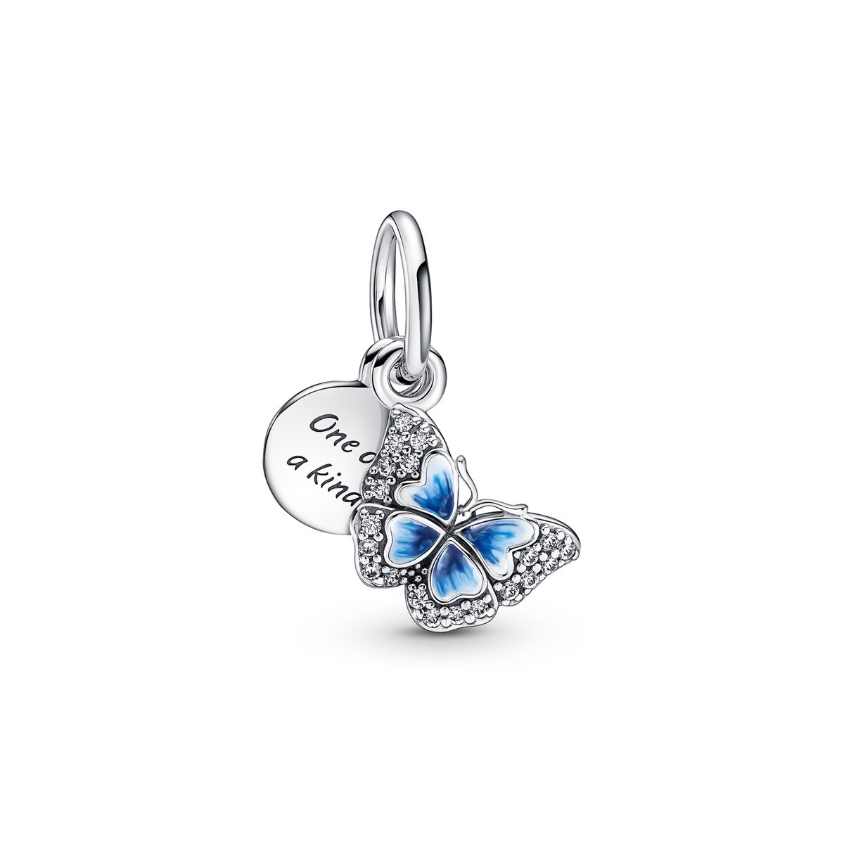 Pandora Charm Pendente Farfalla Blu - Emaille / Argento Sterling 925 / Zirconia Cubica product