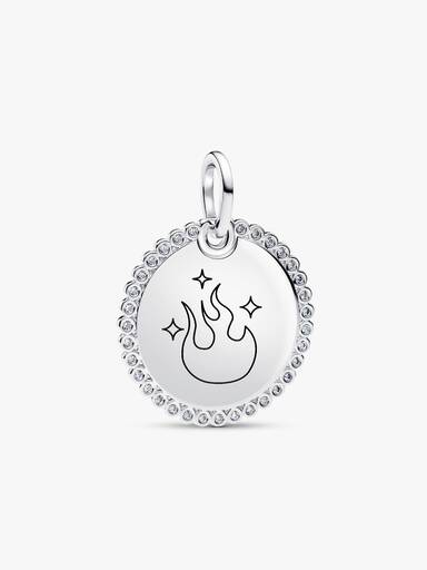 Charm Pendente Fuoco Annalisa