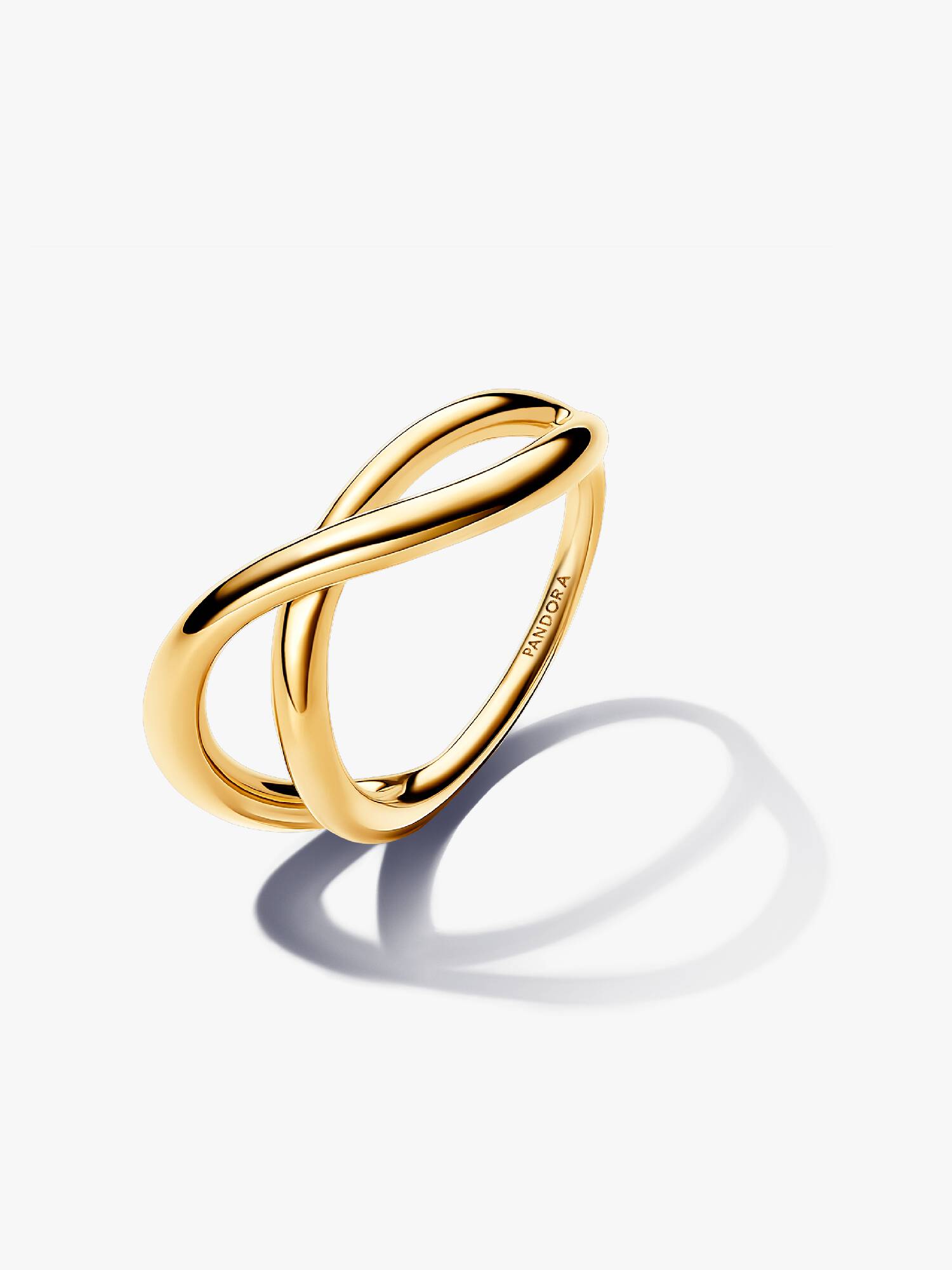Anello Infinito Linea Sinuosa