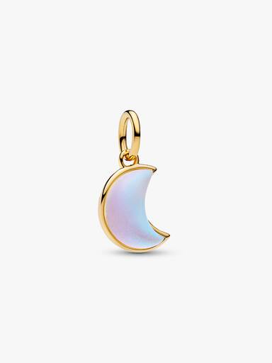 Charm Pendente Luna Crescente Luminosa