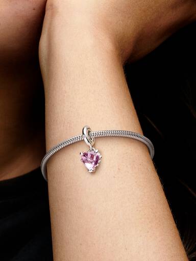 Silberdream Charm Cuore Chiave 925 In Argento Bracciale Ciondolo FC3117 Silberdream Charm Cuore Chiave 925 In Argento Bracciale Ciondolo FC3117