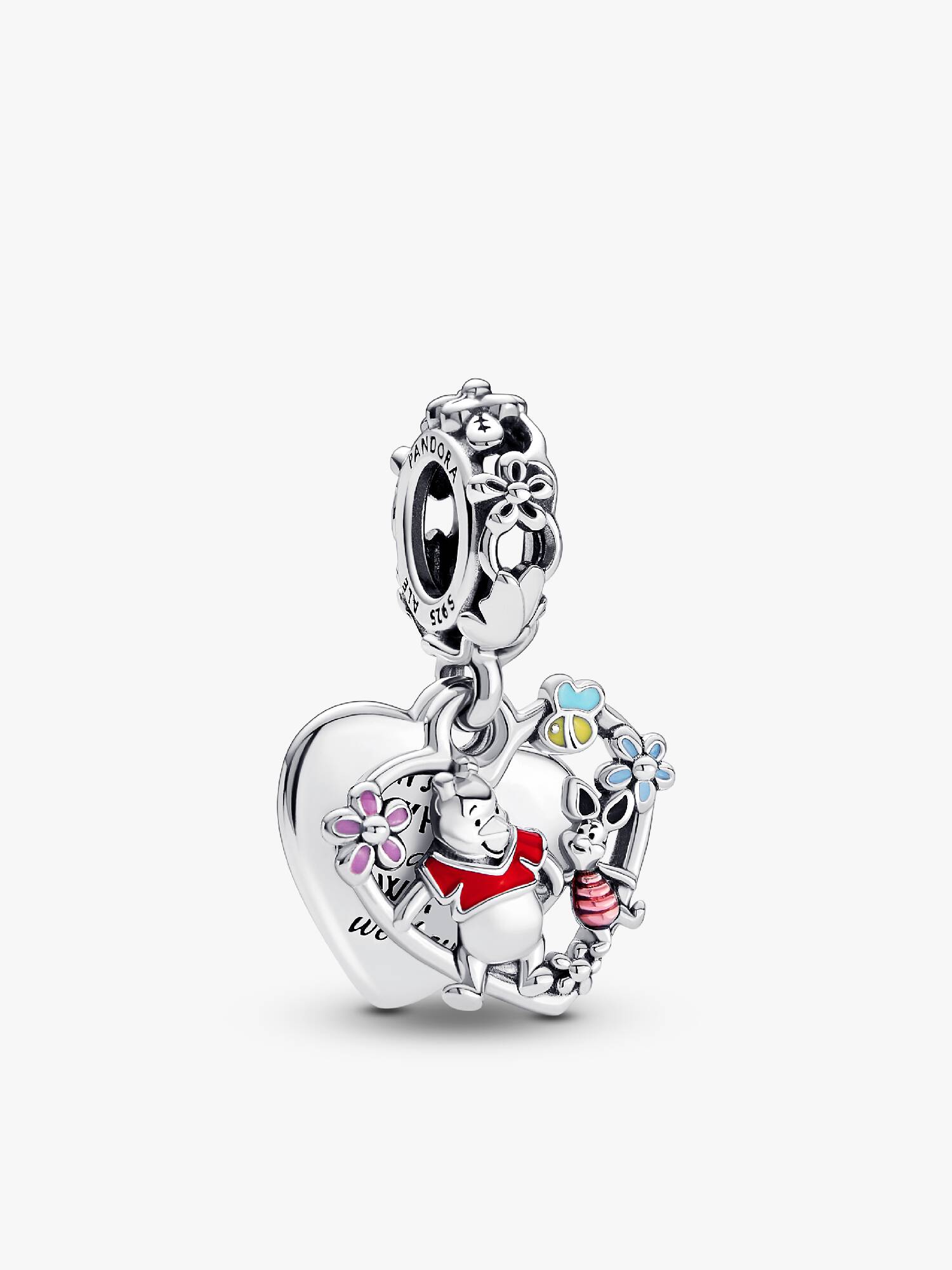 Charm pendente Disney, Winnie the Pooh, Pendente Winnie e Pimpi