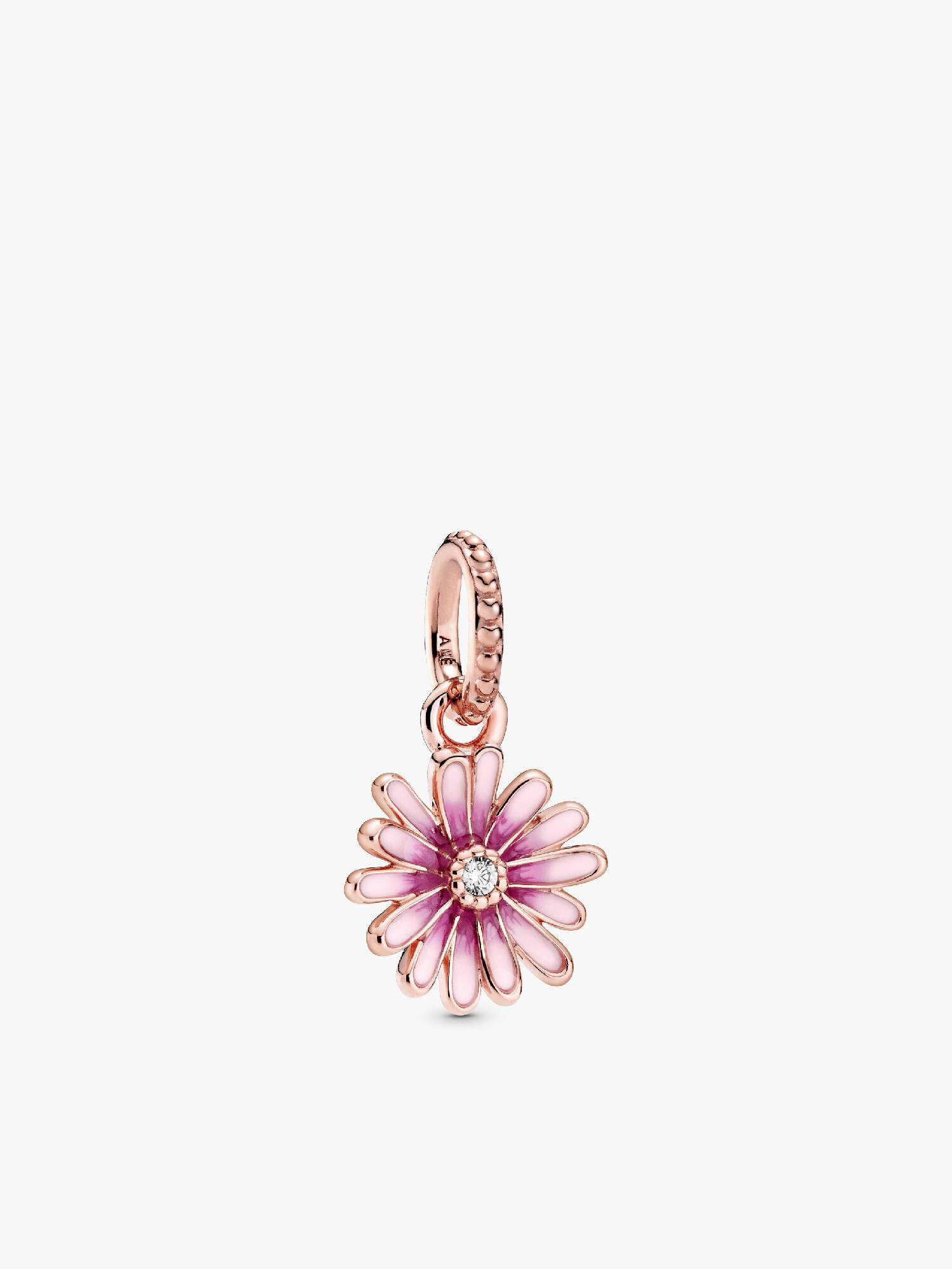 Charm Pendente Margherita Rosa