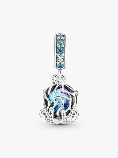 Charm Pendente Polpo Vetro di Murano