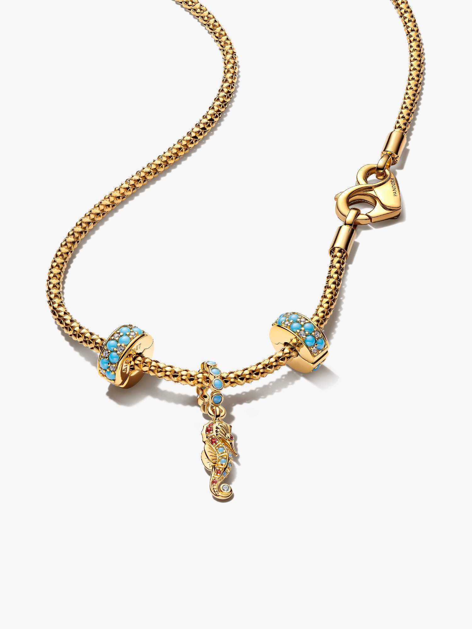 Set Collana Cavalluccio Marino