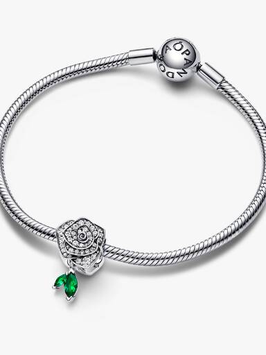 Charm Rosa Scintillante