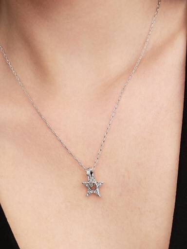 Collana Openwork Stella Luminosa