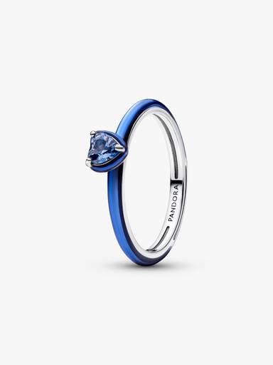Anello Blu Chakra Heart Pandora ME