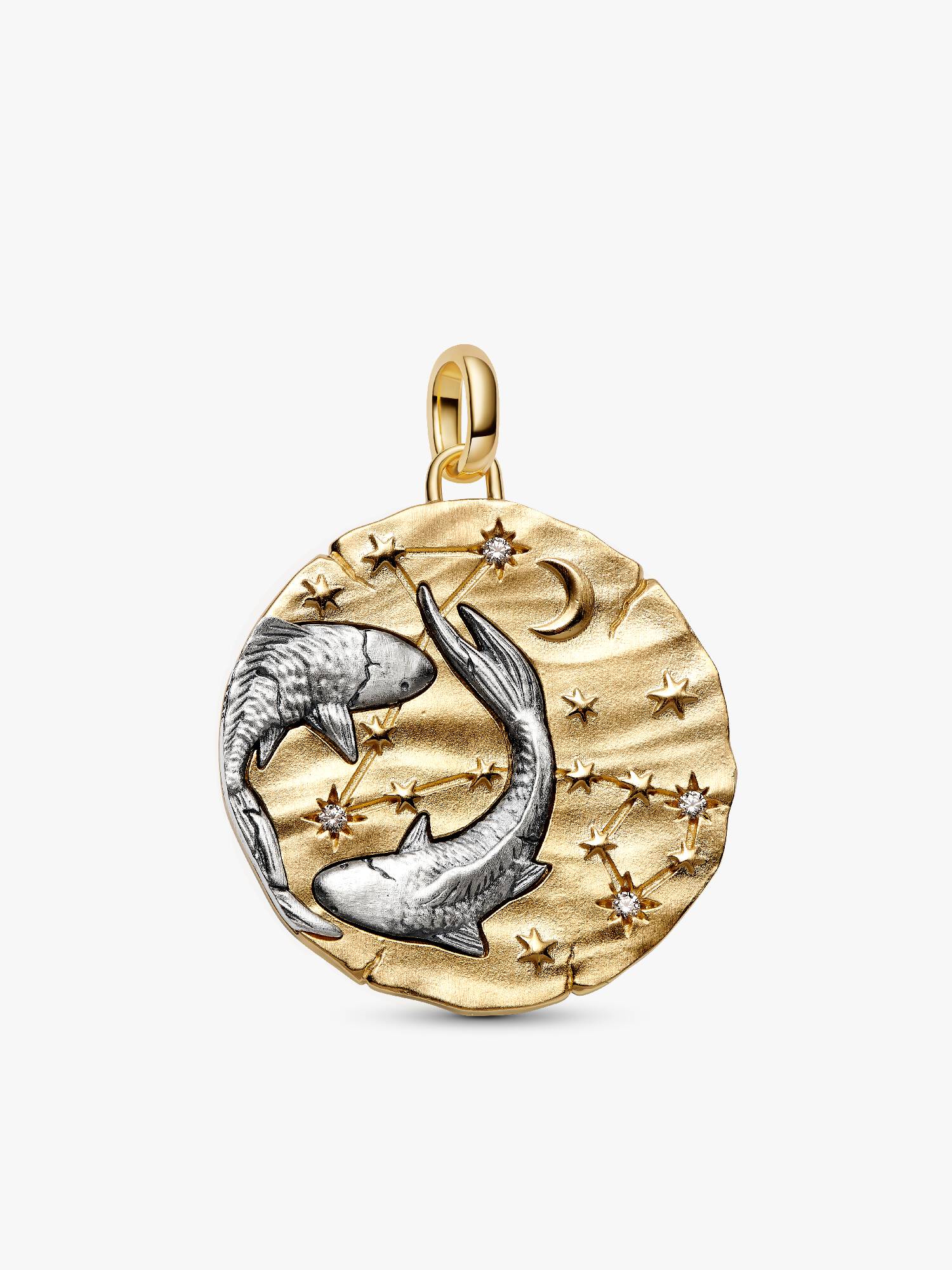 Charm Medallion XL Pesci "Memento Somniare"