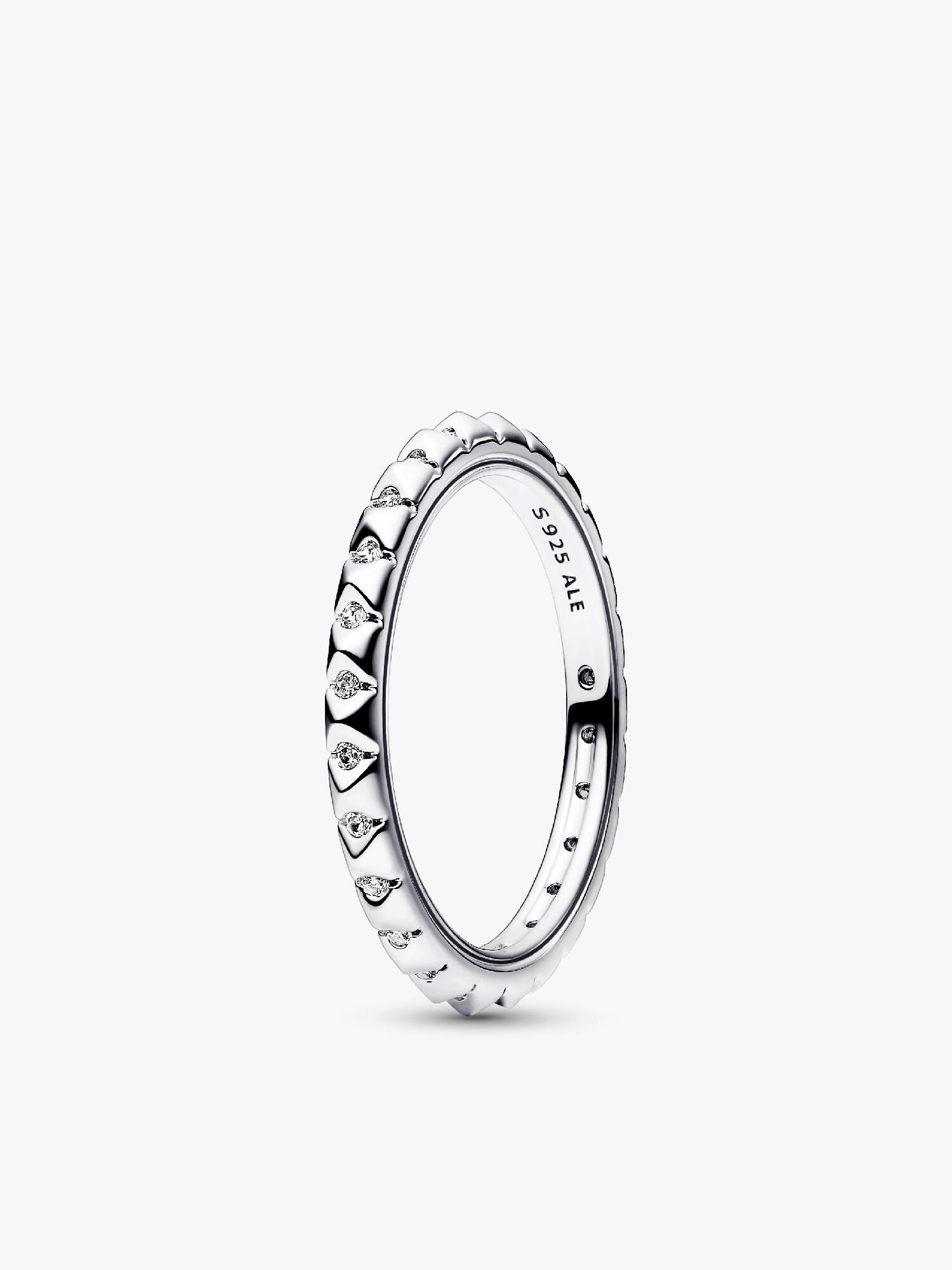 Anello Geometrico con Pietre Pandora ME