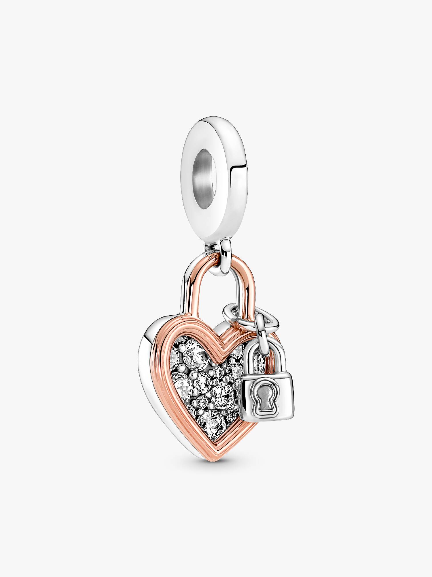 Charm Pendente Lucchetto "Together Always"