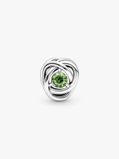 Charm Cerchio Eterno Verde Agosto