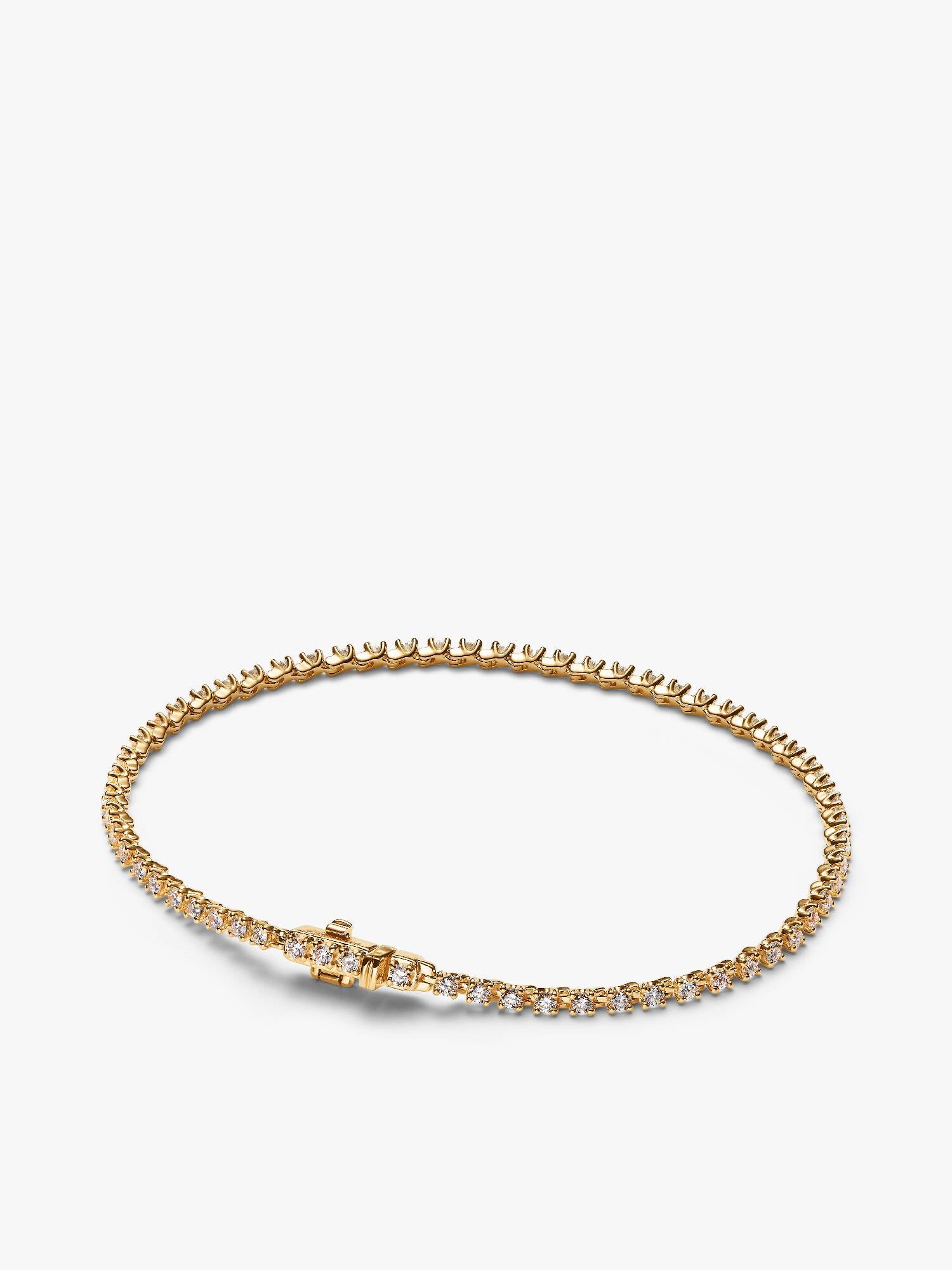 Bracciale Tennis Era in oro 14k con diamanti creati in laboratorio