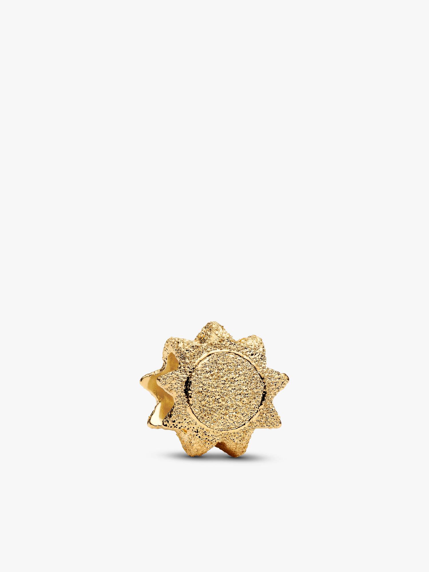 Mini Charm Sole effetto diamantato