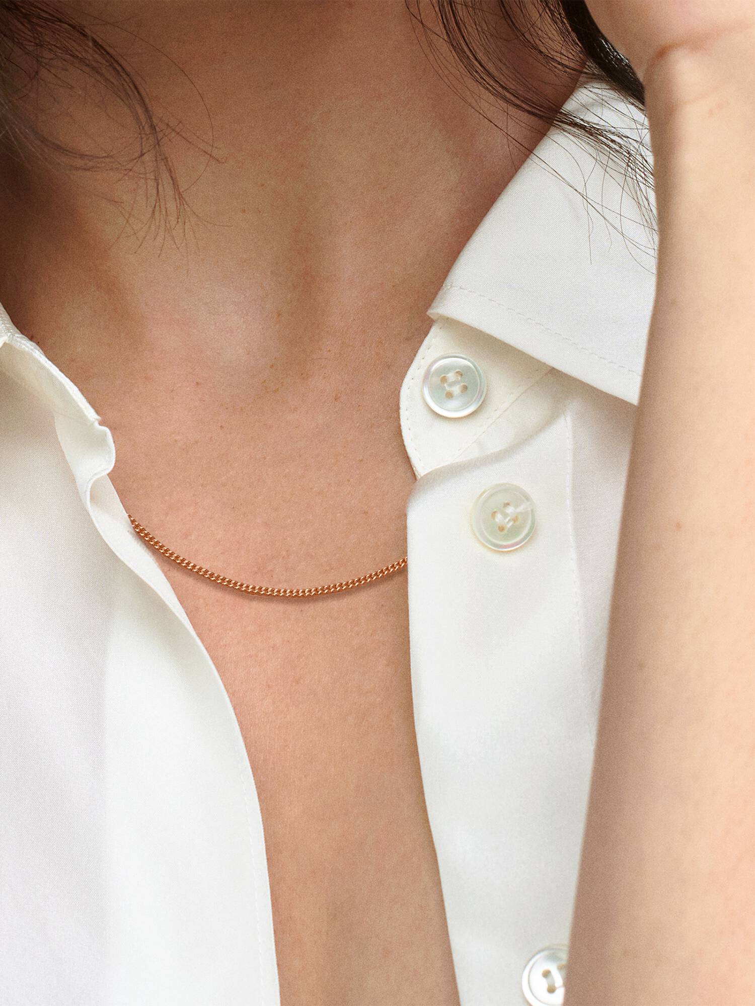 Collana a Catenina Regolabile