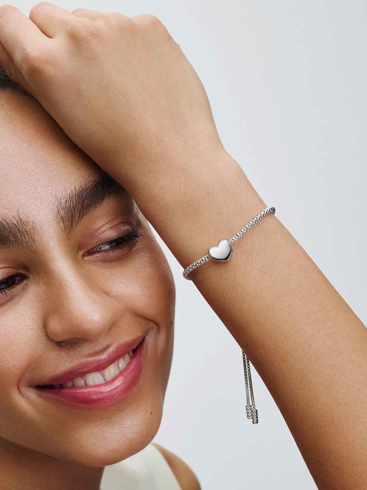 Bracciale Acciaio Catena Cristalli | Re Artù Gioielli Bracciale Acciaio Catena Cristalli | Re Artù Gioielli