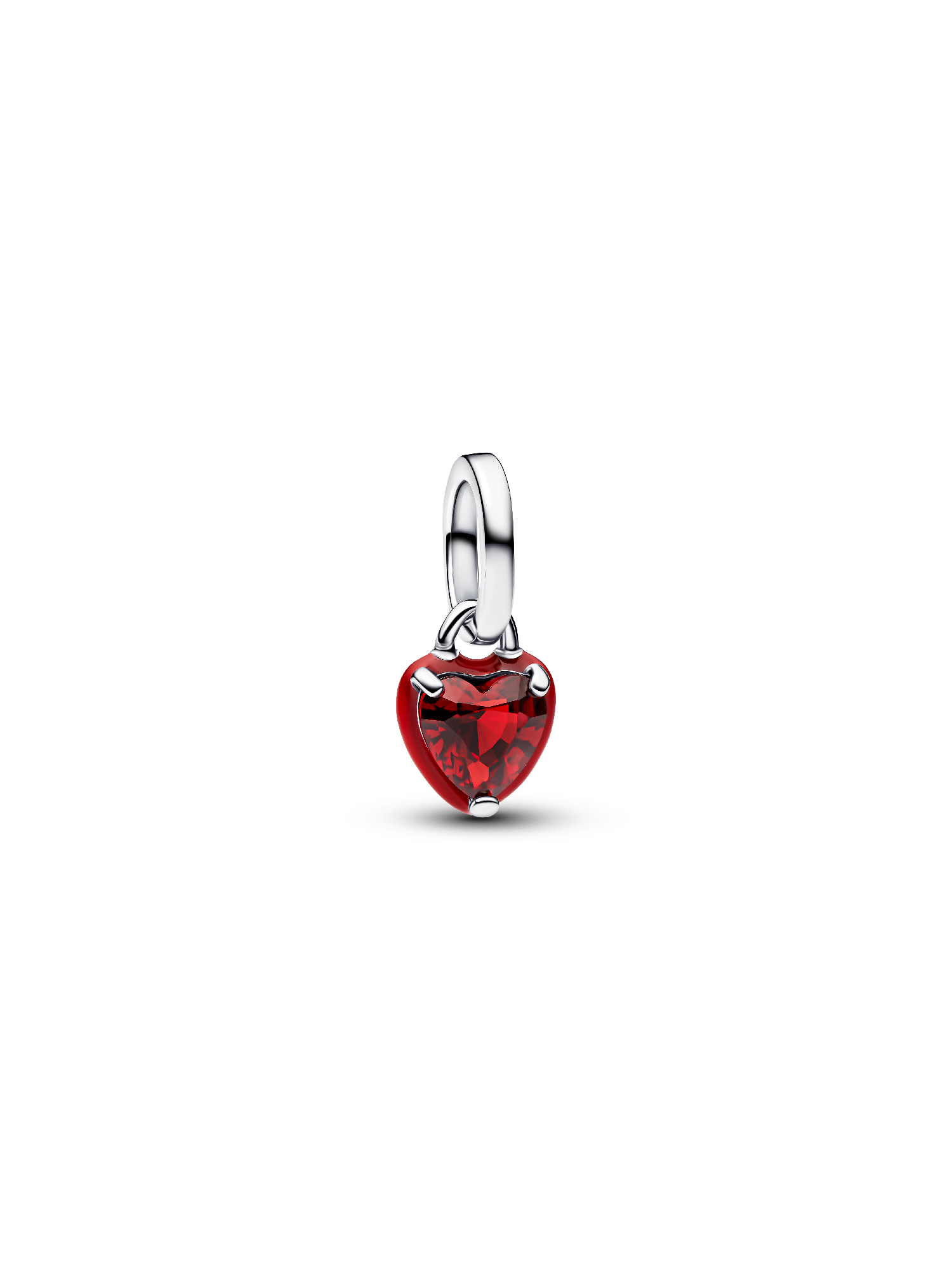 Charm Mini Pendente Red Chakra Heart Pandora ME 