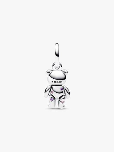 Charm Pendente Orsetto Teddy con Zampe Mobili