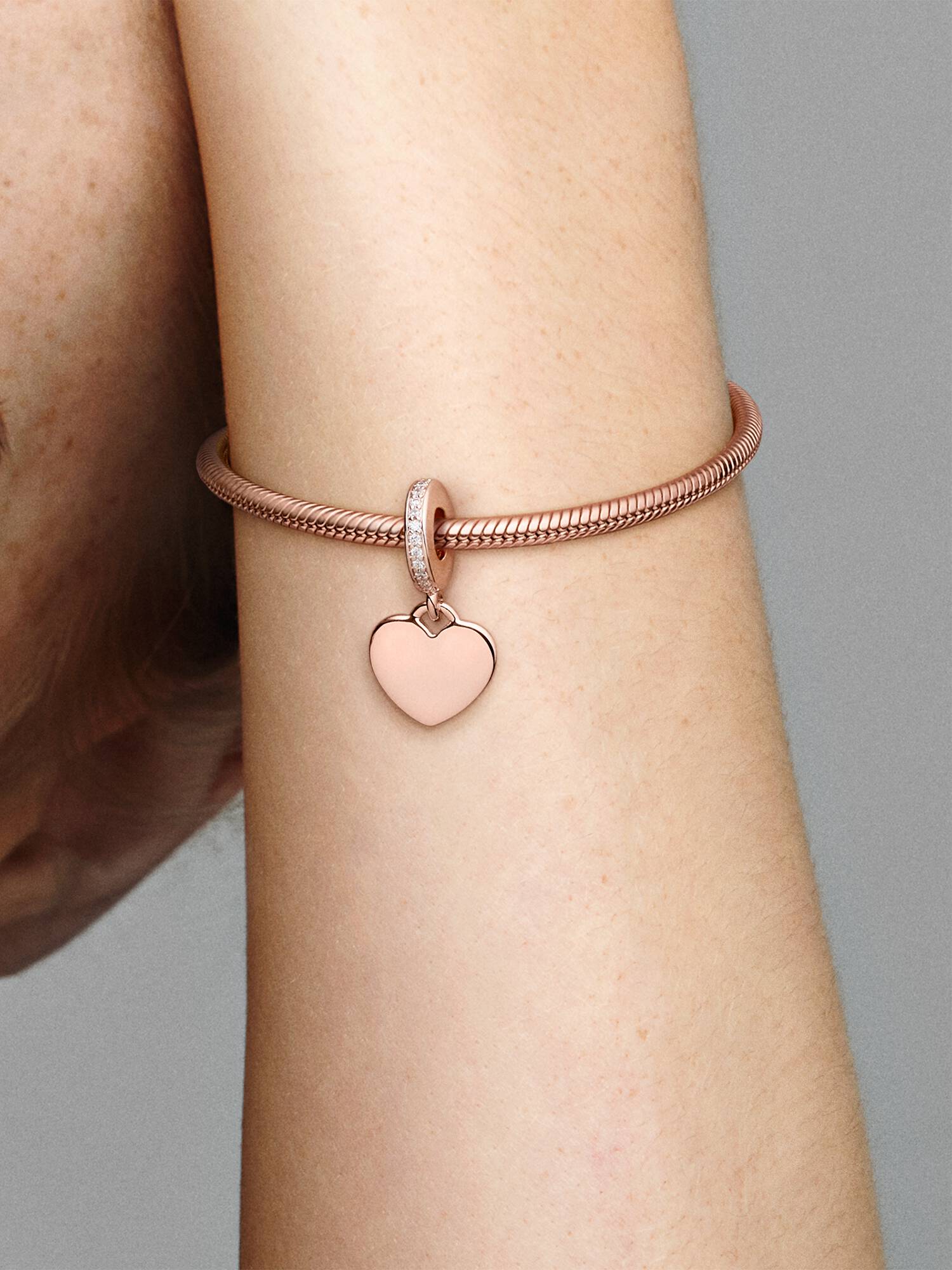 Charm Cuore Pendente da incidere