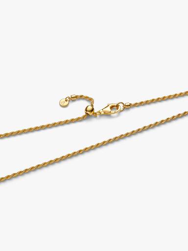 Collana Catenina Corda Intrecciata